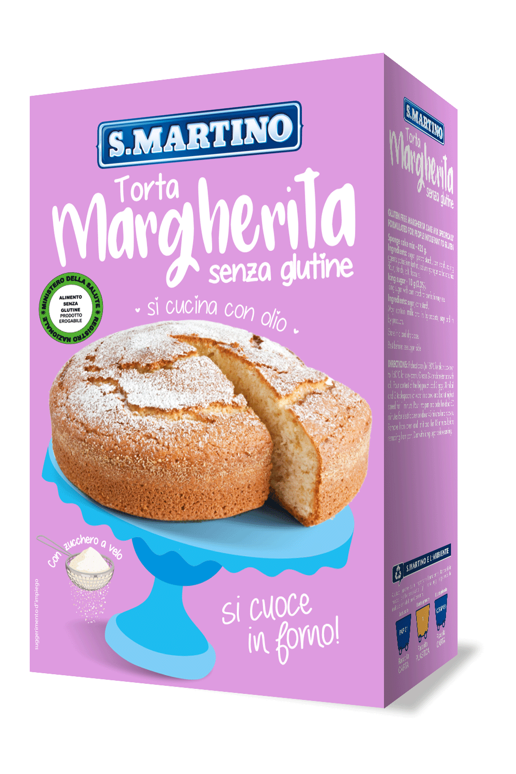 Torta Margherita senza glutine 435g
