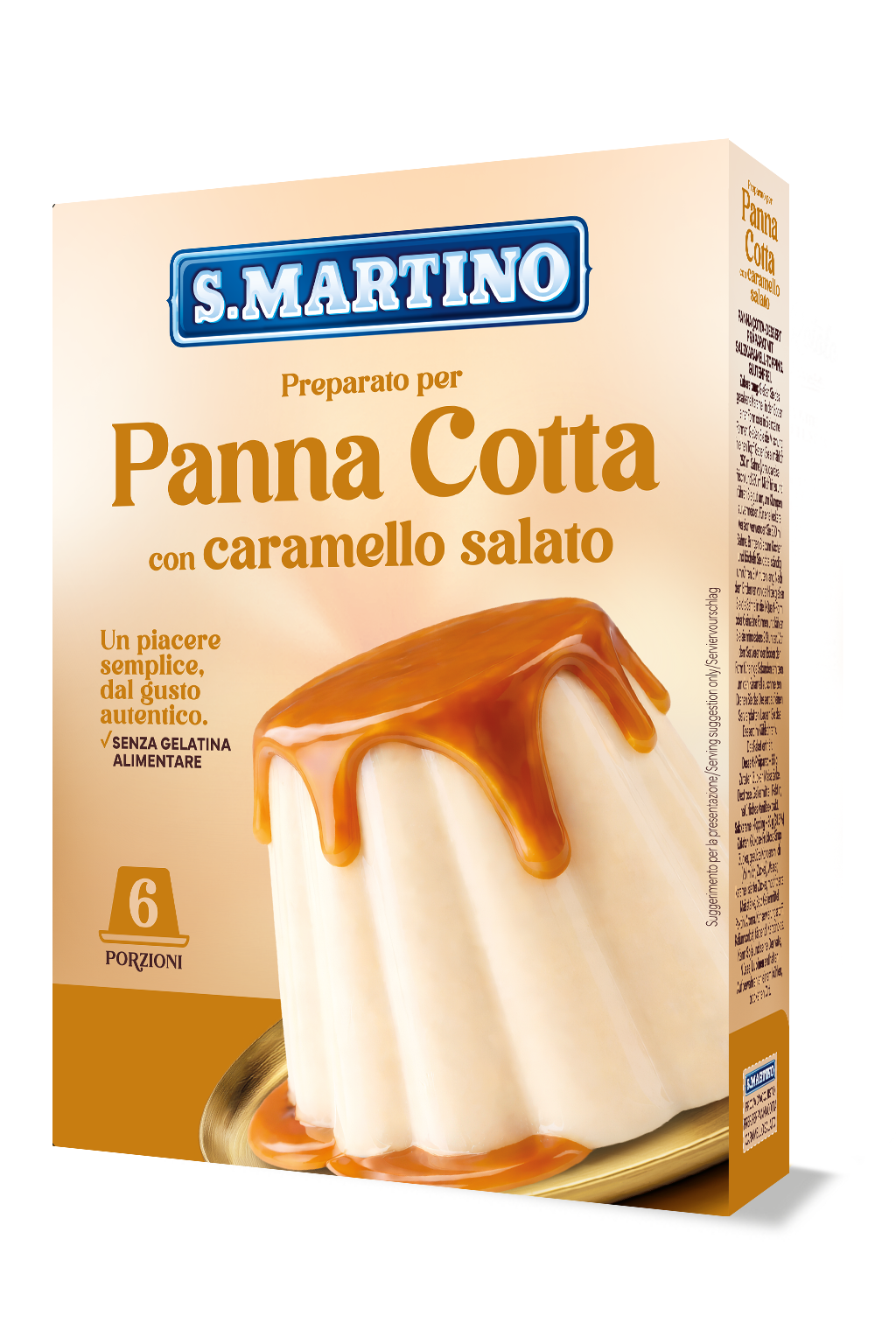 Panna Cotta con caramello salato 95g