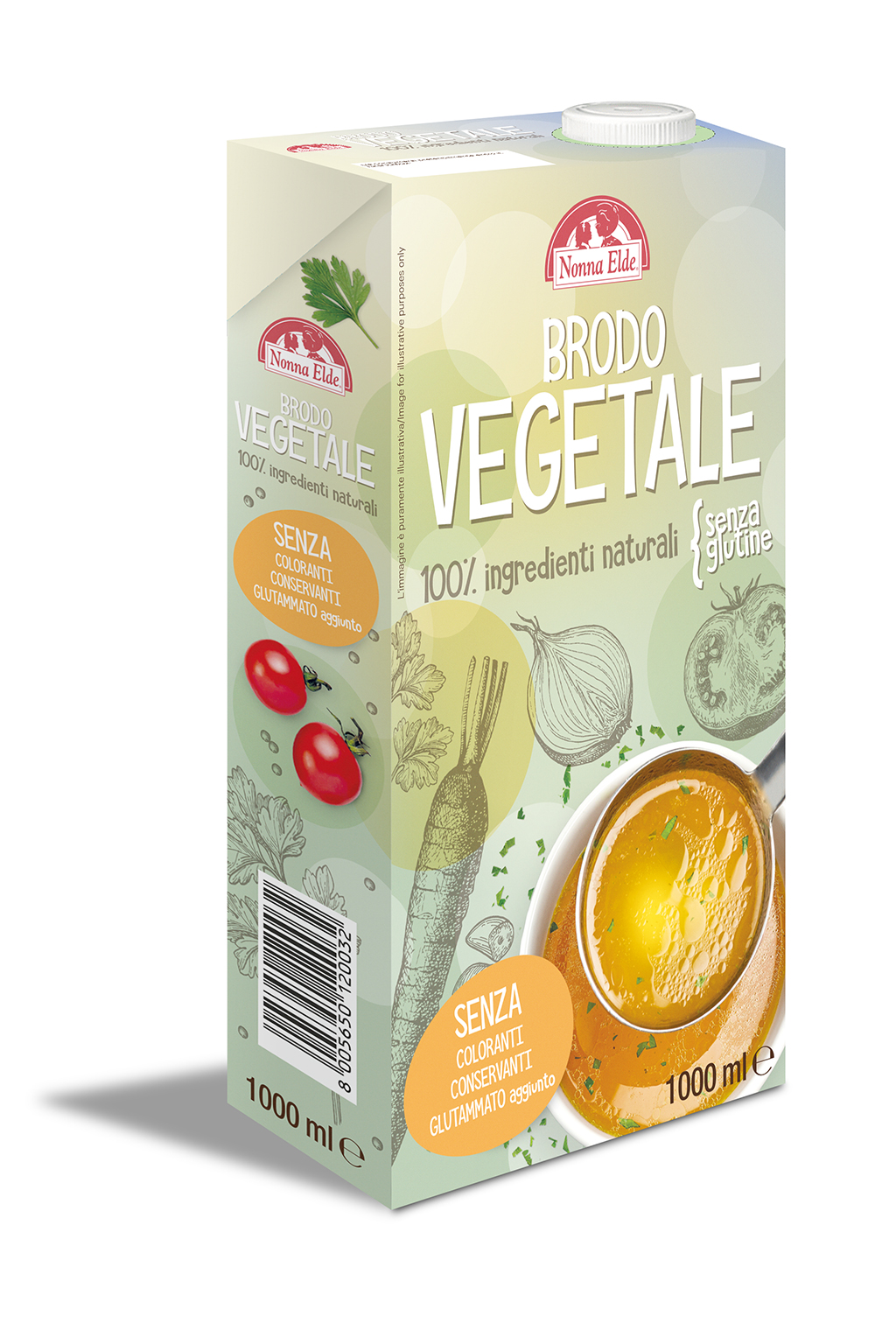 Brodo pronto Vegetale senza glutammato 1 lt