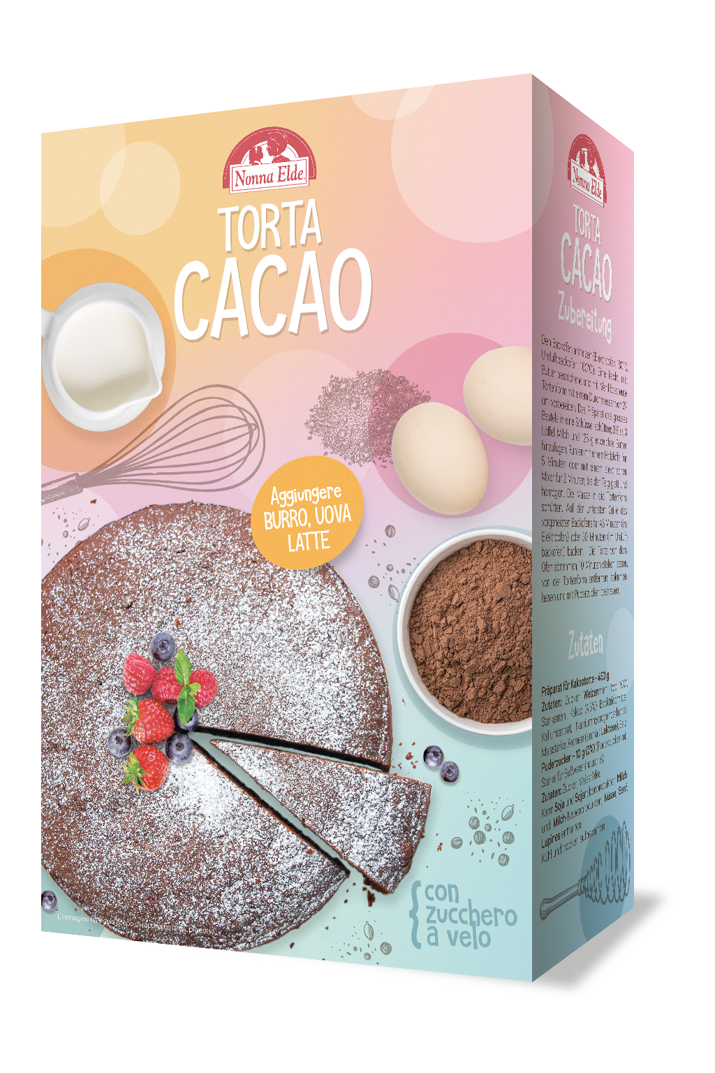 Torta Cacao 460g