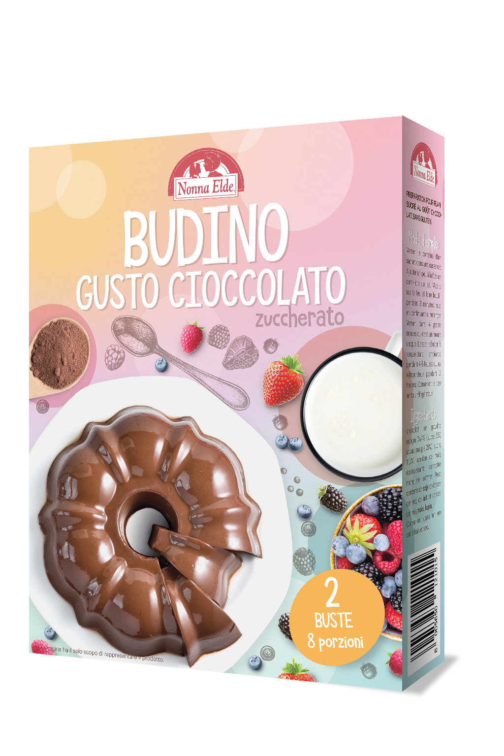 Budino zuccherato Cioccolato 160g