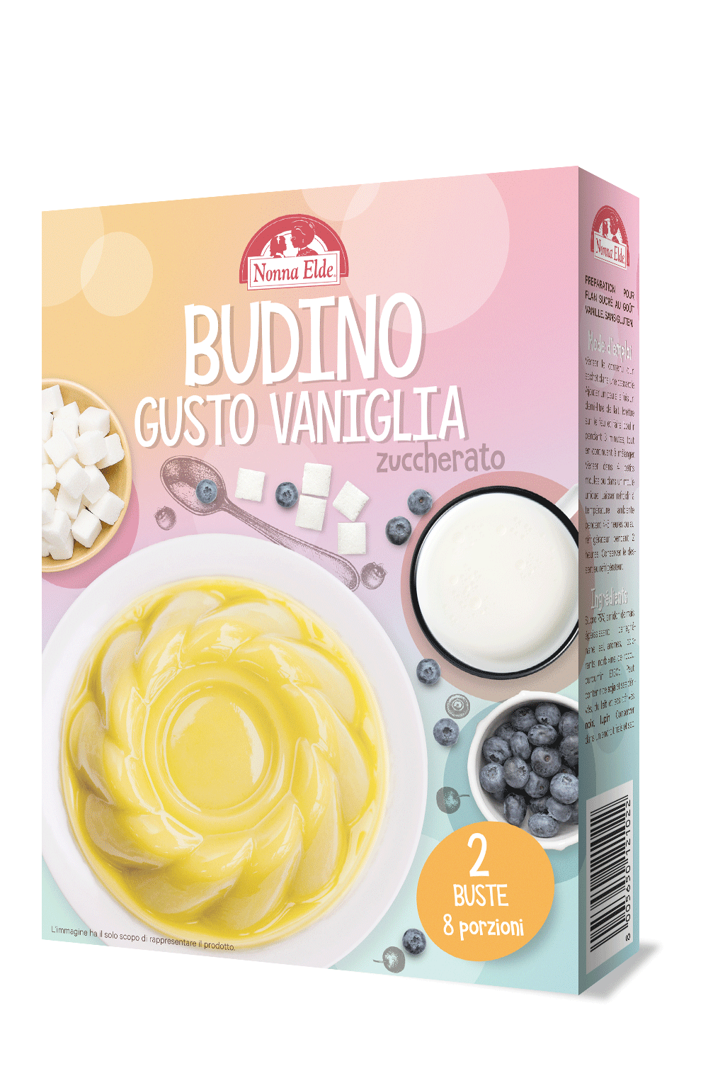 Budino zuccherato Vaniglia 130g