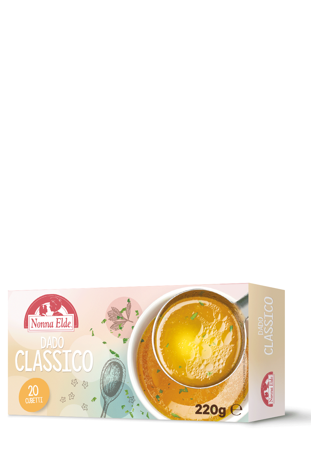 Dado Classico 20 cubi 220g