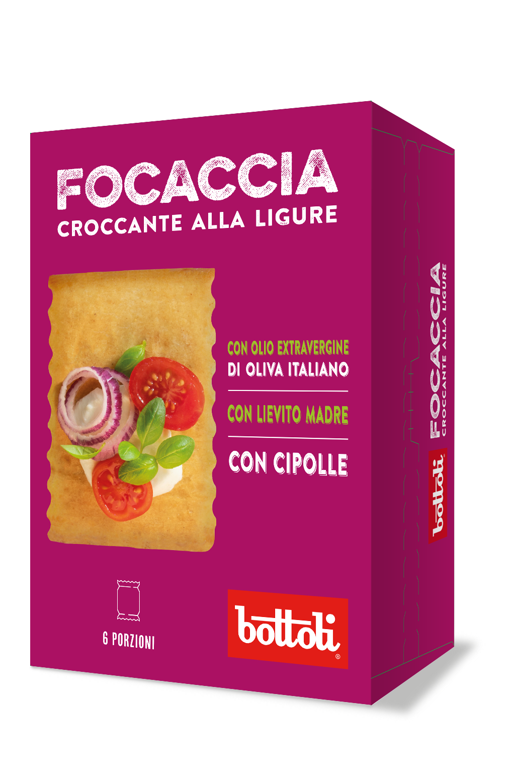 Focaccia Croccante alla ligure con cipolle