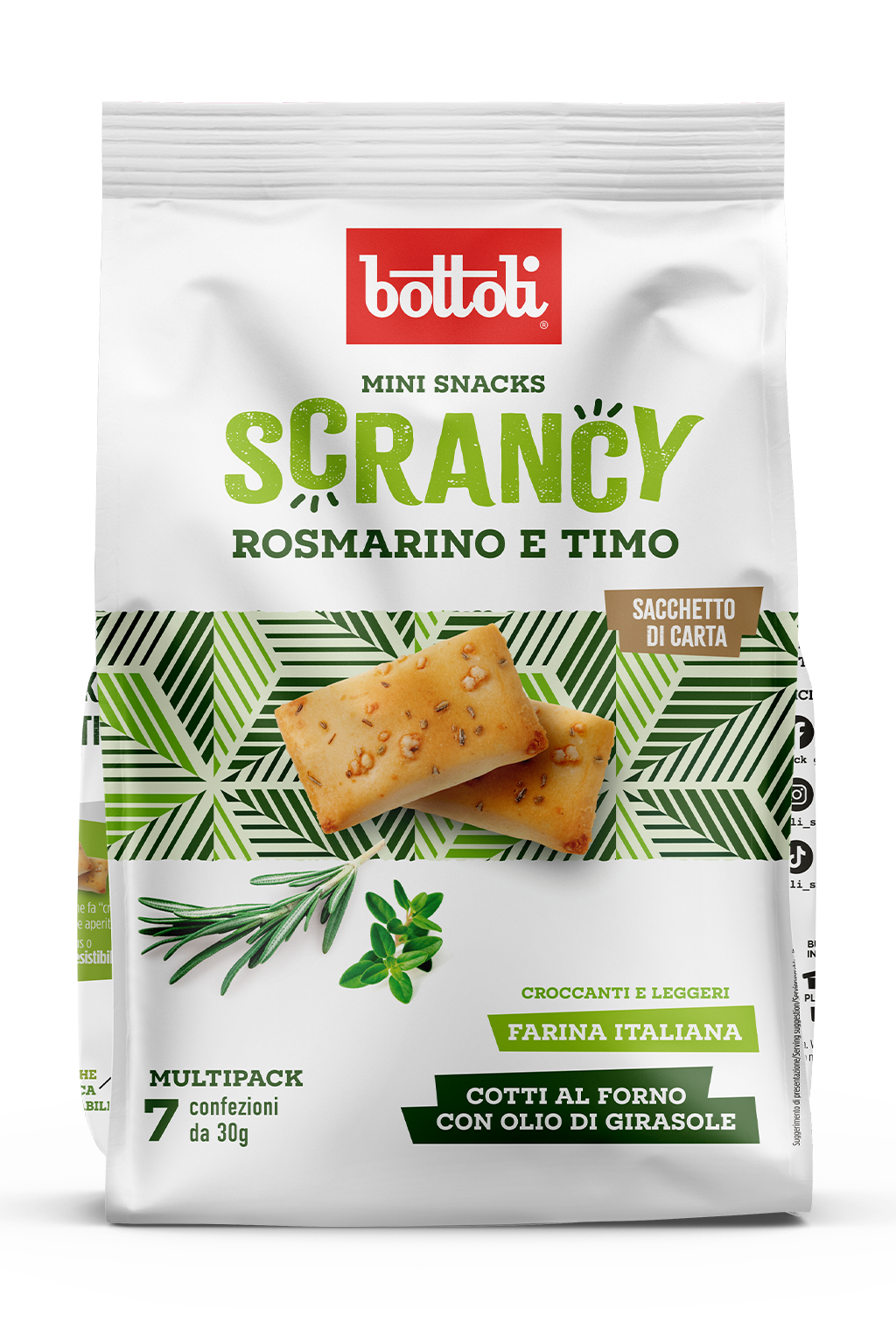 Scrancy Rosmarino&Timo 210g