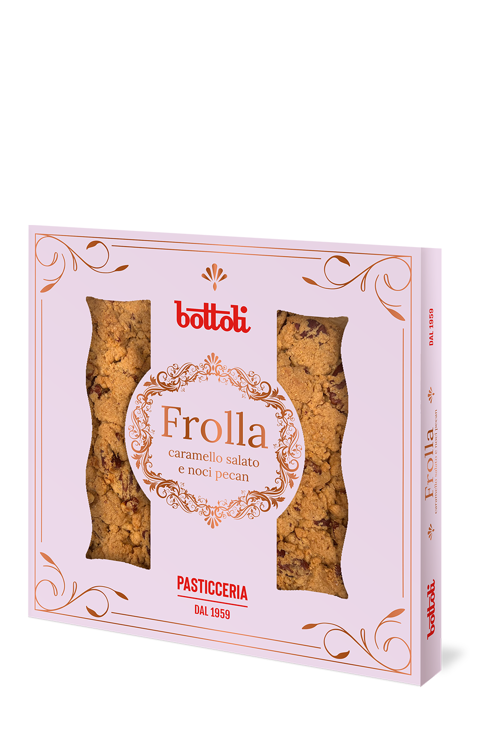 Frolla Caramello salato e noci pecan 300g